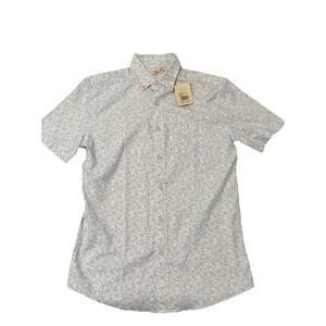 Faherty Men's Breeze Shirt‎ Sky Canopy Print Size XS NWT